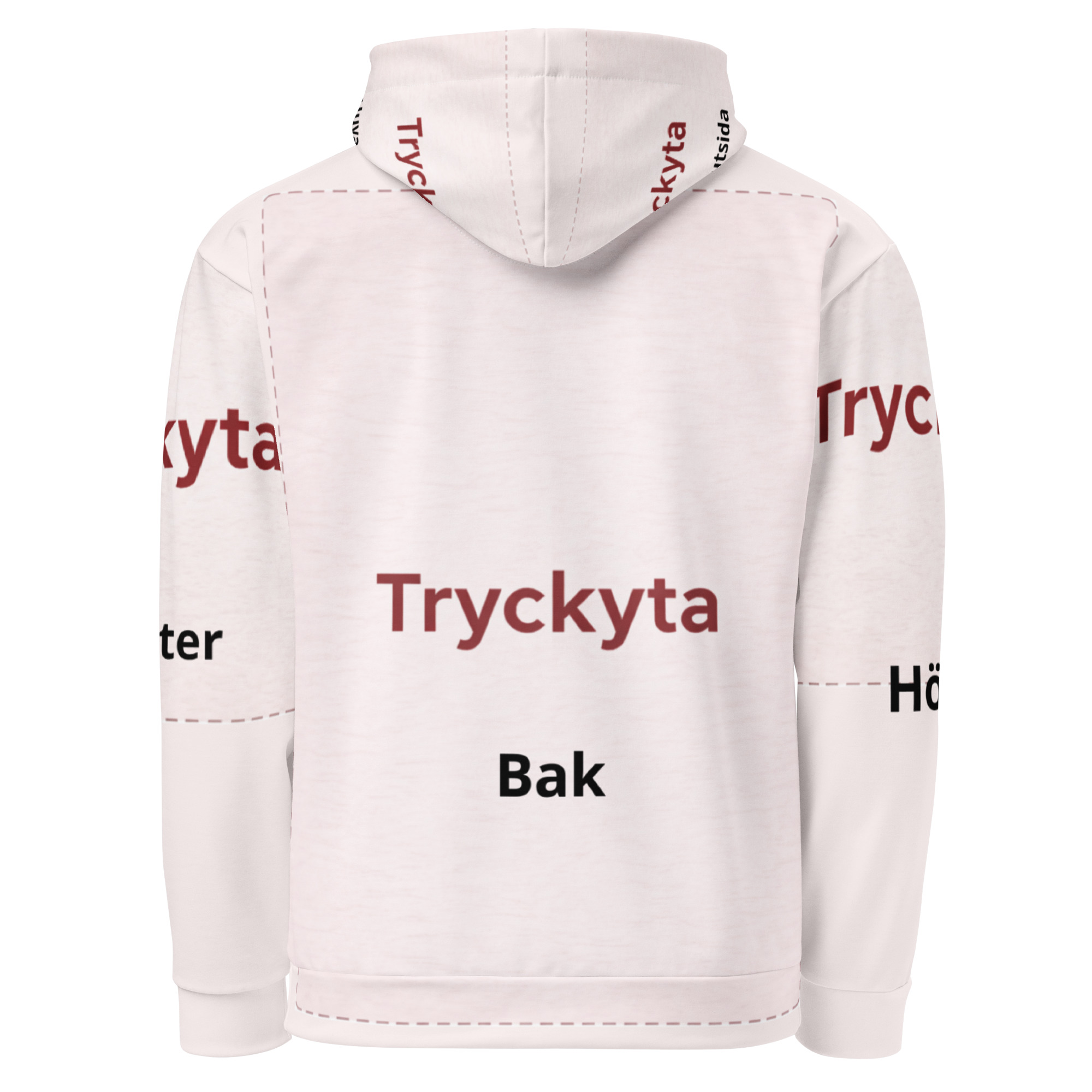 Unisex Hoodie All-Over Print - Bild 3