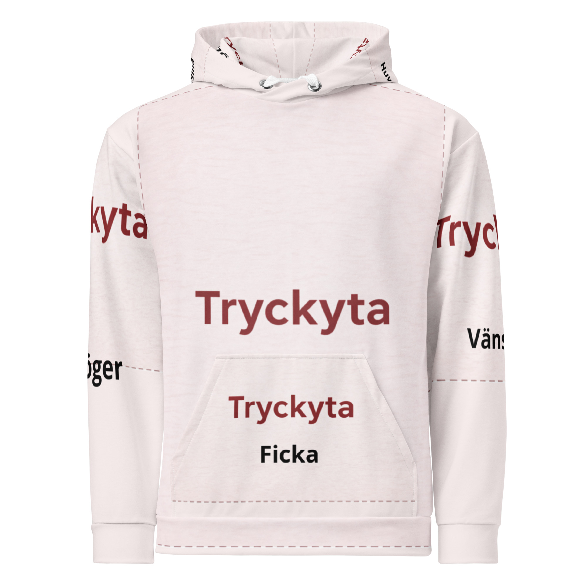 Unisex Hoodie All-Over Print